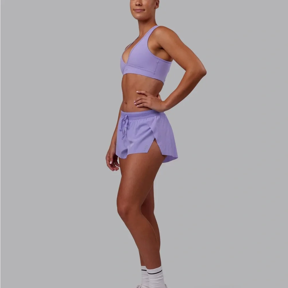 LSKD Accelerate Running Shorts 3” 2XS Violet Ray - Picture 1 of 7